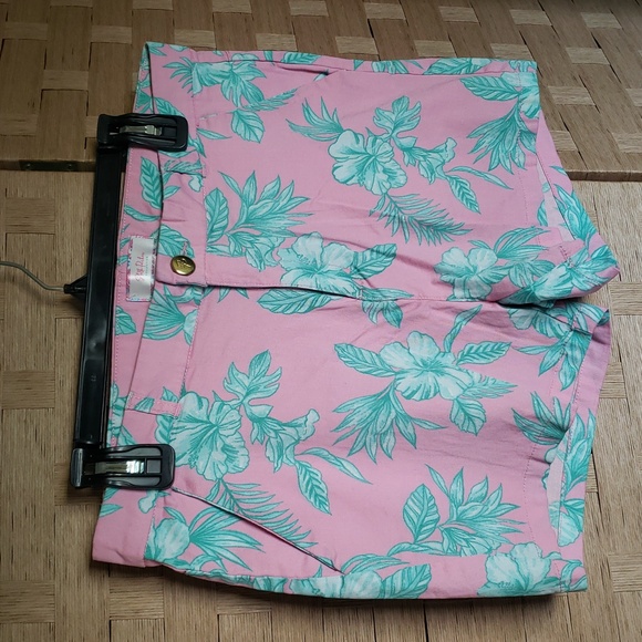 Short Jupe (skort) Femme Stella Parker, Taille L, Rose Fleuri, Neuf Avec étiquette